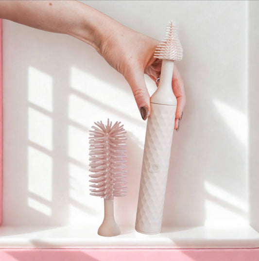 Electric Silicone Bottle Cleaning Brush