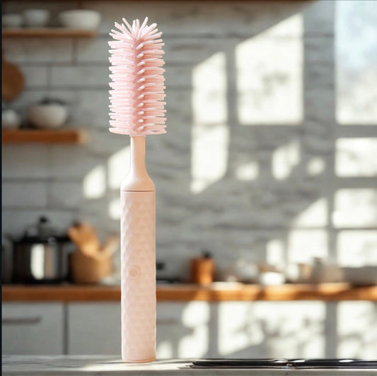 Electric Silicone Bottle Cleaning Brush
